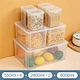 Tackable kitchen storage container organizer with lid